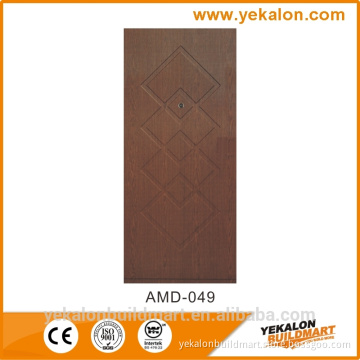 Yekalon AMD-049 PVC finish Armored Main gate steel security door